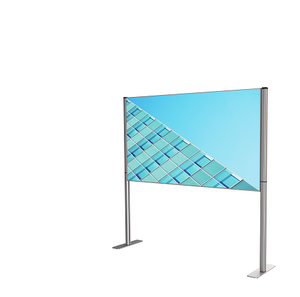 صندوق إضاءة LED محمول من الألومنيوم لوحة إعلانية