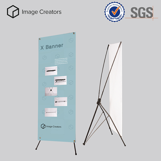 حامل عرض محمول احترافي X Banner Model C