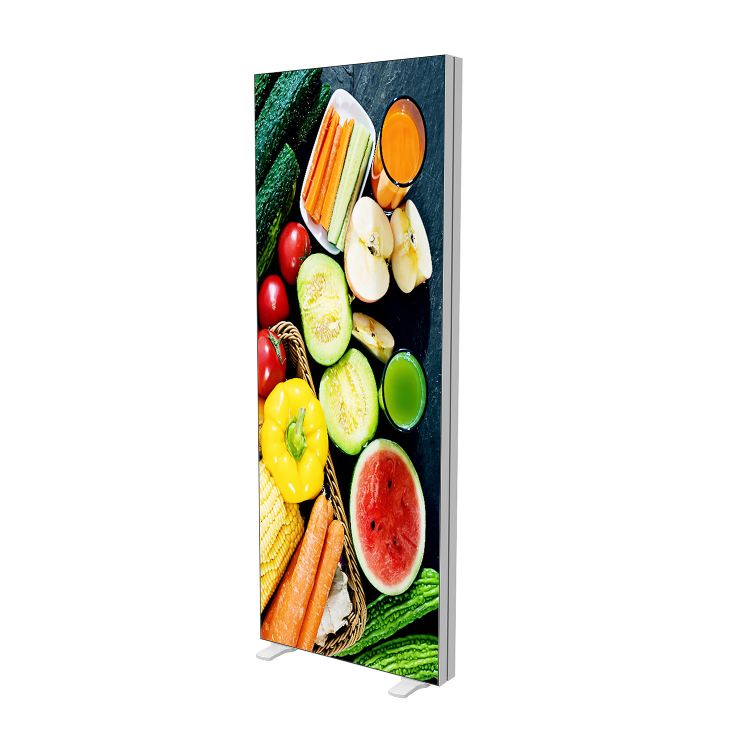 85 * 225cm الألومنيوم مربع ضوء LED داخلي للترقية